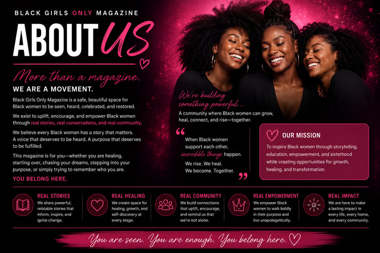 About Black Girls Only Magazine