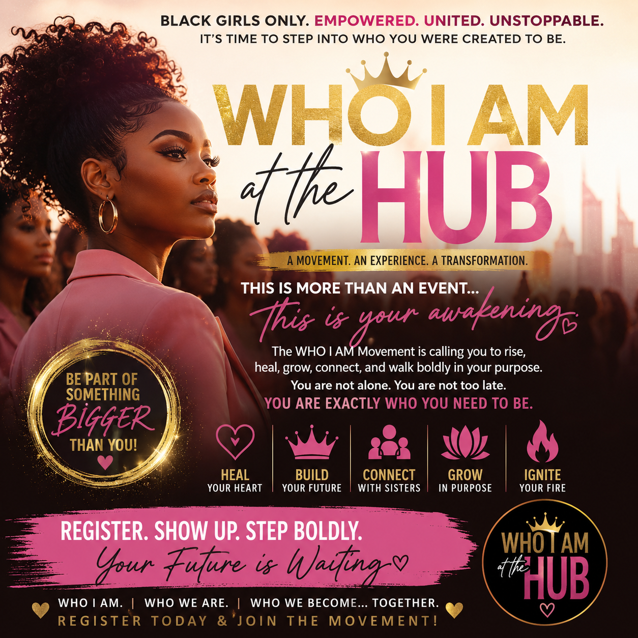 WHO I AM at the HUB